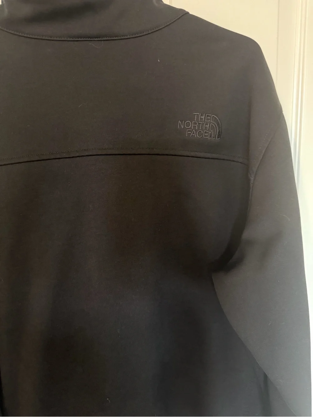 The North Face Black Zip-Up Softshell Jacket